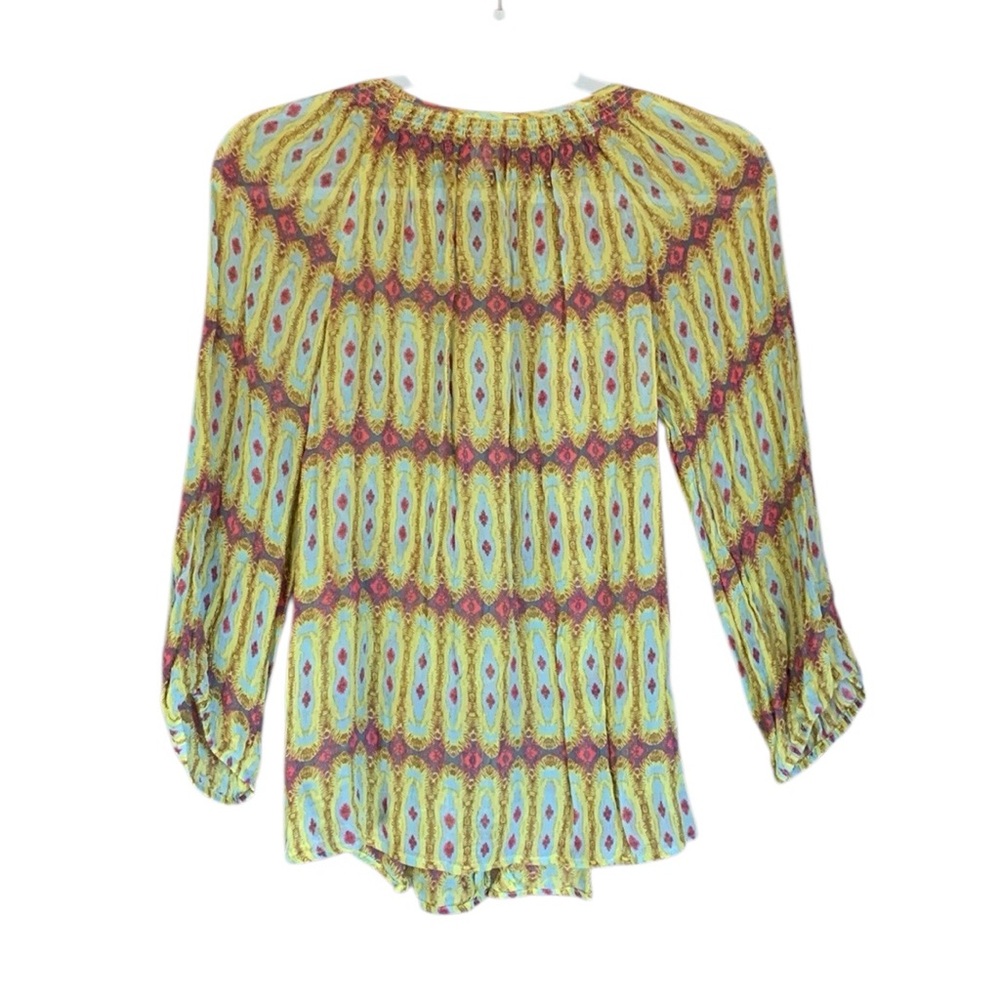 Sundance silk button down blouse XS - Picture 3 of 8